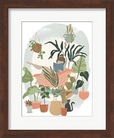 Plant Lady Bath I Fine Art Print