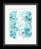 Seaside Shapes I Framed Print