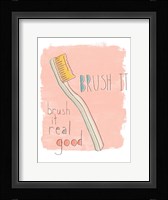 Potty Pun III Framed Print