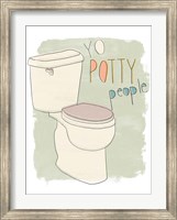 Potty Pun IV Fine Art Print