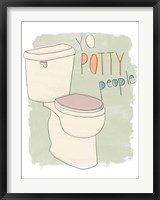 Potty Pun IV Fine Art Print