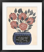 Vase of Flowers II Framed Print