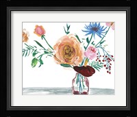 Celebration Bouquet IV Framed Print