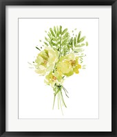Bouquet with Peony I Framed Print