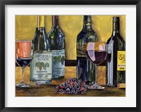 Still Life with Wine I Fine Art Print