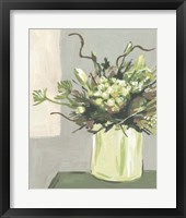 Elegant Floral I Framed Print