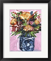 Bouquet in a Vase III Framed Print