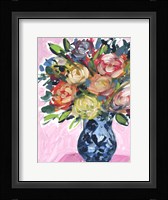 Bouquet in a Vase IV Framed Print