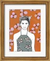 Pink Blossom Lady II Fine Art Print