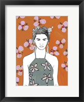 Pink Blossom Lady II Fine Art Print