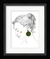 Glance I Framed Print