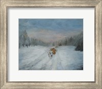 Journey Through the Snow IV Fine Art Print