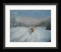 Journey Through the Snow IV Fine Art Print