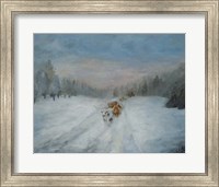 Journey Through the Snow IV Fine Art Print