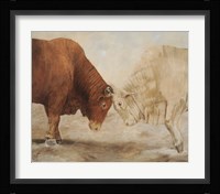 Stand Off I Fine Art Print