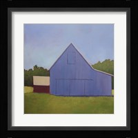 Primary Barns I Fine Art Print