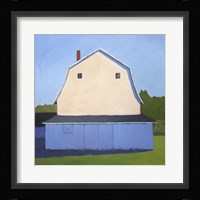 Primary Barns II Fine Art Print