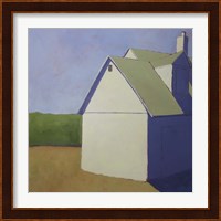 Primary Barns III Fine Art Print