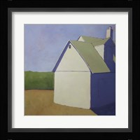 Primary Barns III Fine Art Print