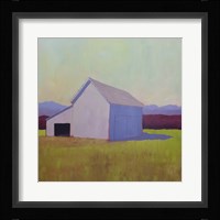 Primary Barns IV Fine Art Print