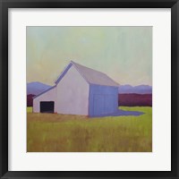 Primary Barns IV Fine Art Print