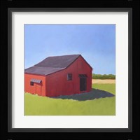 Primary Barns V Fine Art Print