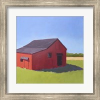 Primary Barns V Fine Art Print