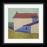 Primary Barns VII Fine Art Print