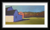 Primary Barns VIII Fine Art Print