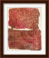 Glimmer Sari I Fine Art Print