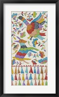 Animal Tapestry I Framed Print