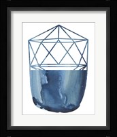 Cobalt Chrysalis IV Framed Print
