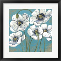Lakeside Poppies II Framed Print