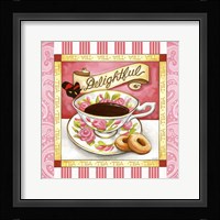 Tea Delightful Pink Teacup Fine Art Print