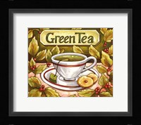 Tea Time Green Tea Framed Print