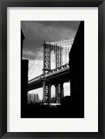 Manhattan Bridge Framed Print