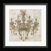 Bronze Chandelier IV Fine Art Print