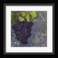 Vignes Rouges Grenache Noir Fine Art Print