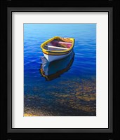 Rusty Boat Framed Print