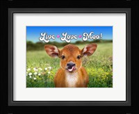 Live Love Moo Fine Art Print