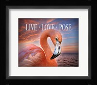 Live Love Pose Fine Art Print