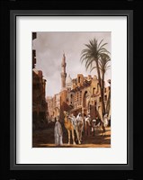 Cammelli a il Cairo Fine Art Print
