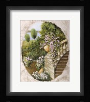Cascata di Fiori Rosa Fine Art Print