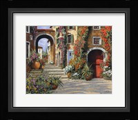 Un'altra Porta Rossa Sulla Salita Fine Art Print