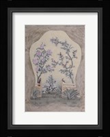 Decorazione Con Uccelletti Sugli Alberi Fine Art Print