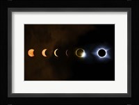 Great American Eclipse Framed Print