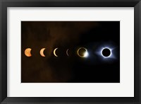 Great American Eclipse Framed Print