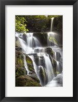 Smoky Mountains Waterfall Framed Print