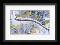 Snowmass Road Framed Print