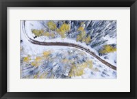 Snowmass Road Framed Print